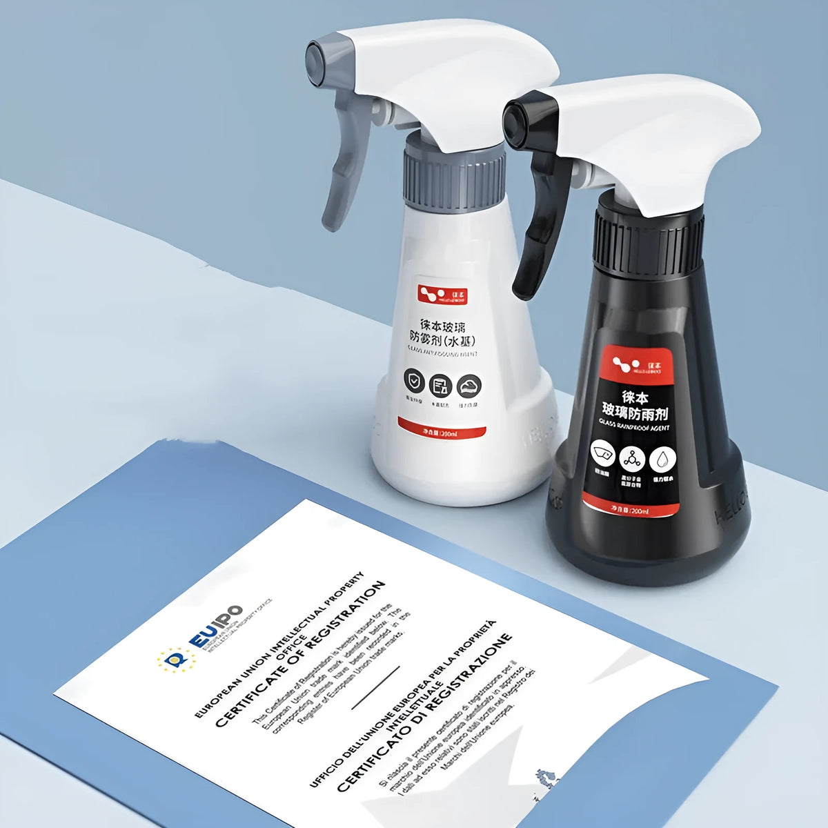 200ml anti fog spray bottle for car glass, windscreen, motorcycle helmet visor and glasses