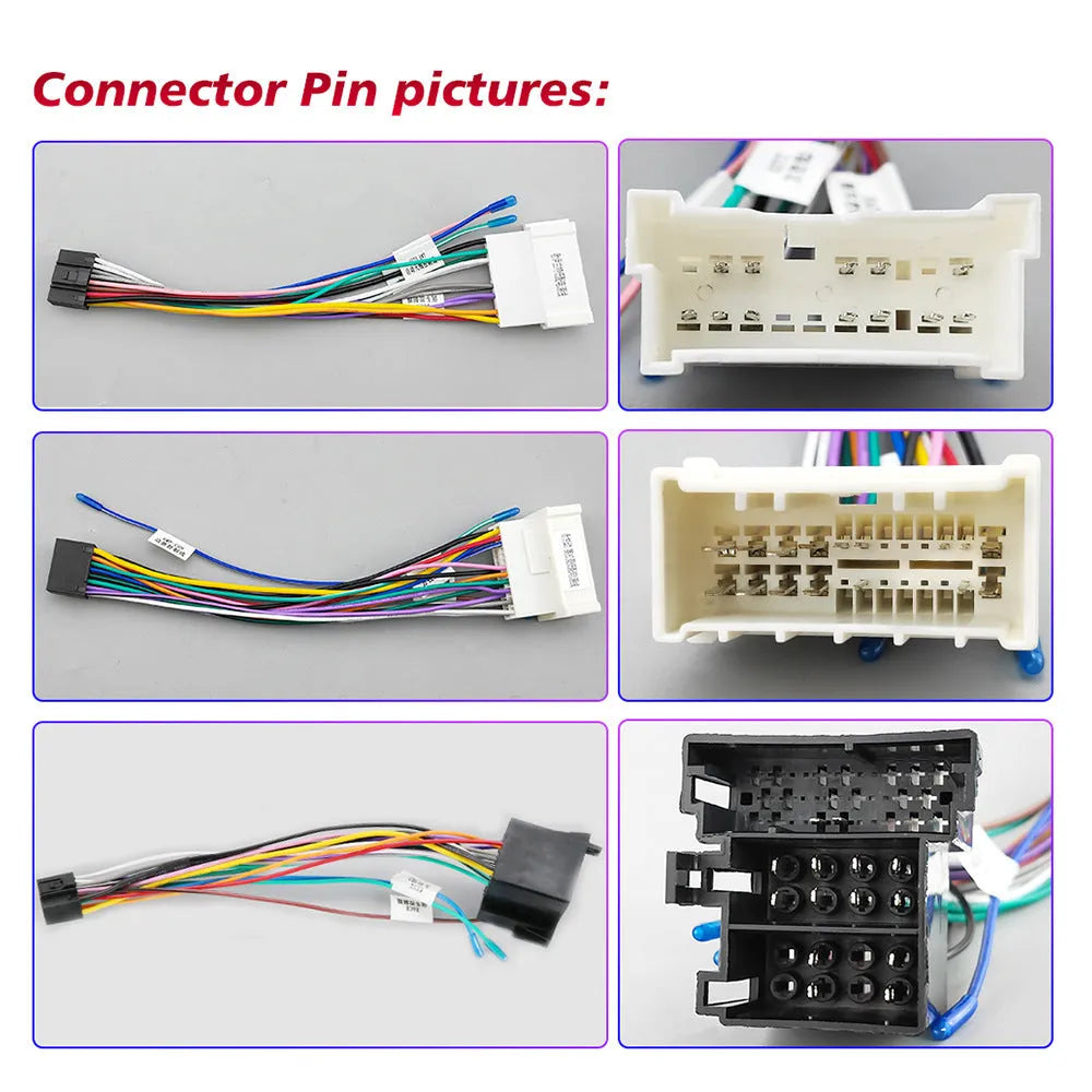 9-inch Android Car GPS navigation screen for Hyundai Santa Fe 2 2006-2012 with Carplay and WIFI connectivity