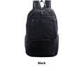 26-inch foldable waterproof Oxford cloth backpack in brick red colour showing casual design