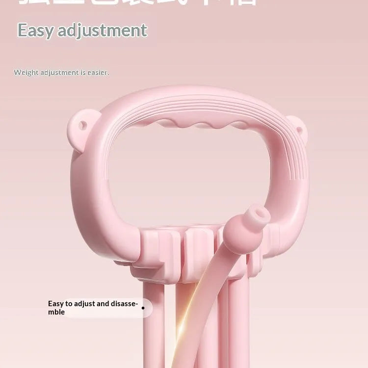 8-shaped puller for women back opener with cat ear non-slip handle in rock pink colour