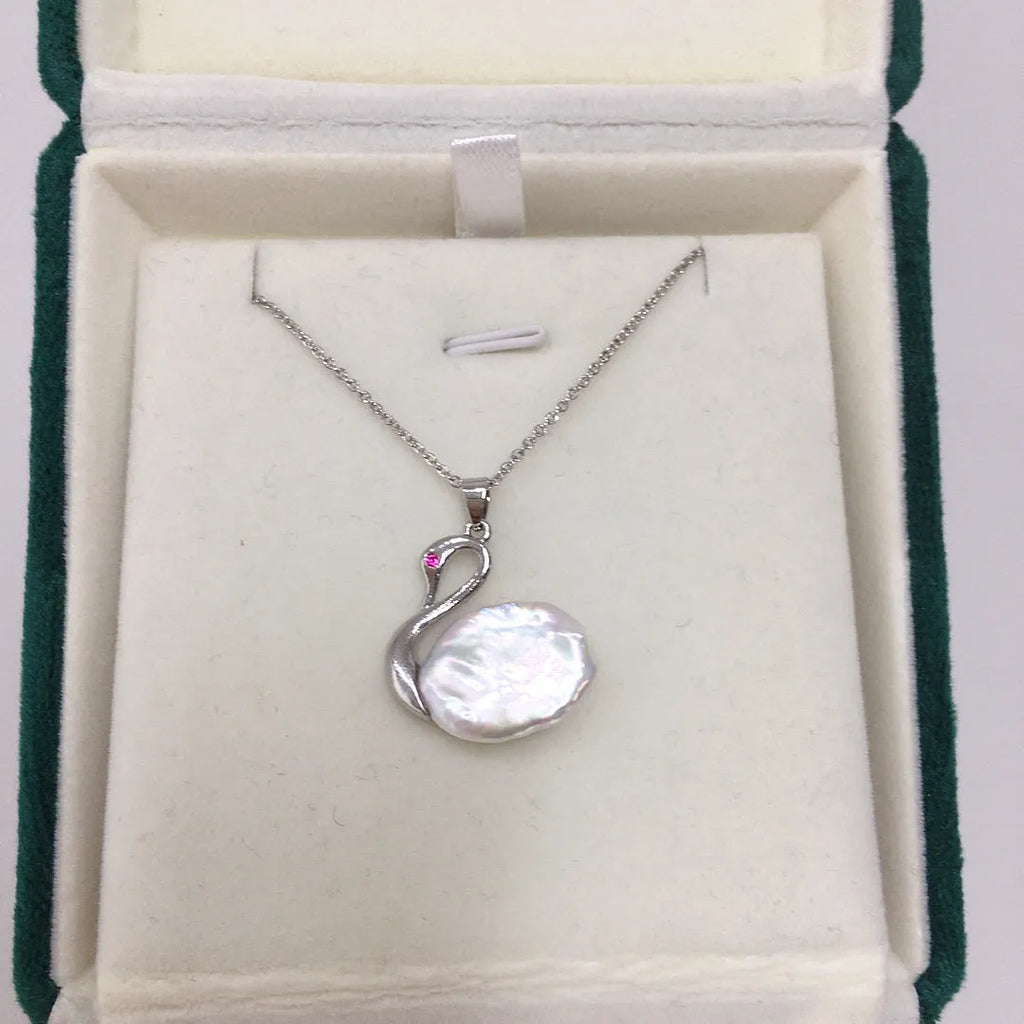Baroque freshwater pearl necklace with gold finish copper base, 48cm length