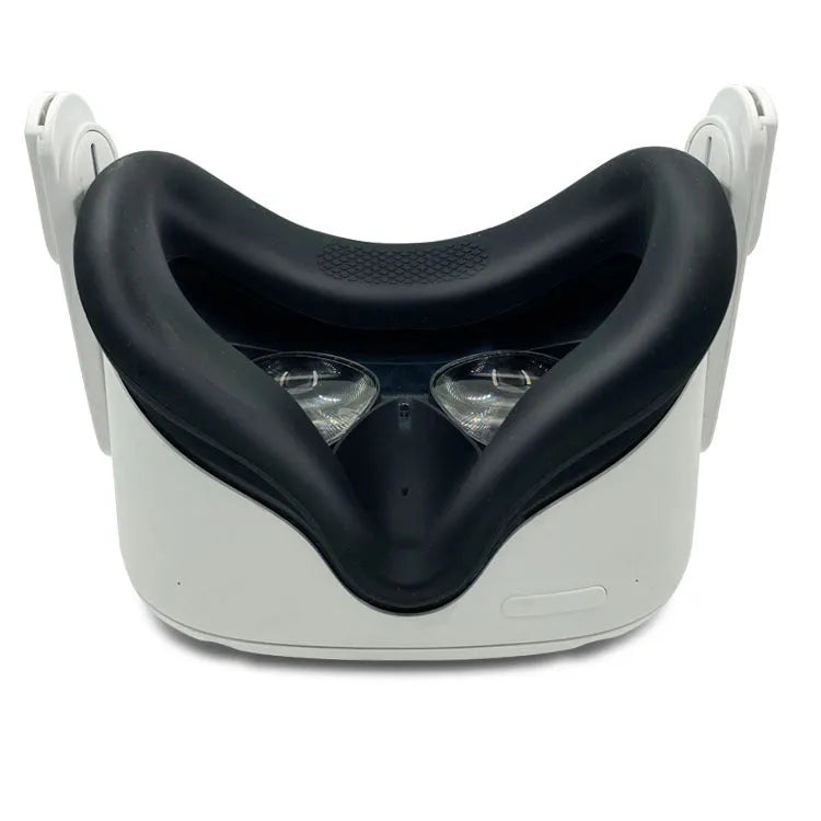 Black silicone glasses host accessory set with protective cover, eye mask, handles and button caps