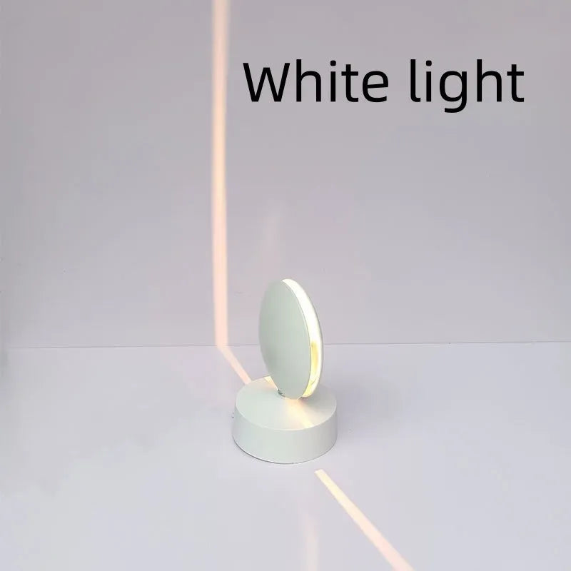 360-degree rotating linear light with RGB remote control in black shell for exhibition display