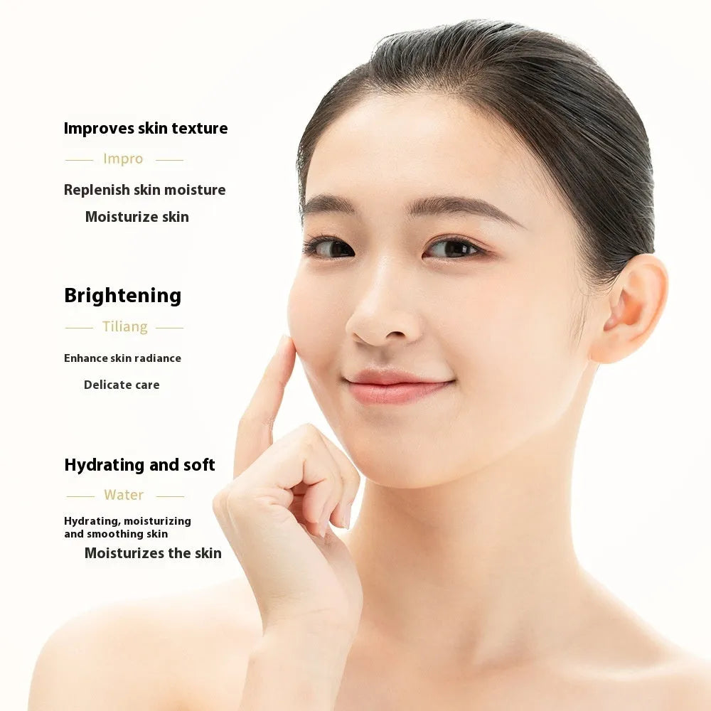 Hydrating water bank essence toner and lotion set with bifid yeast 120ml and 80ml