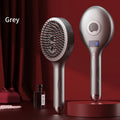 Electric Massage Comb with Vibration Red Light Hair Care 300mAh Rechargeable ABS Handheld Comb, Gray, Black or Pink, 35W Power