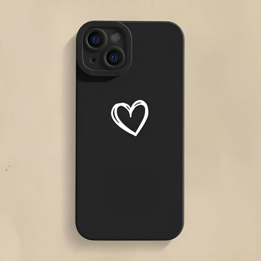Silicone phone case with Cat's Eye pattern for iPhone 16 to 11 series, beige colour