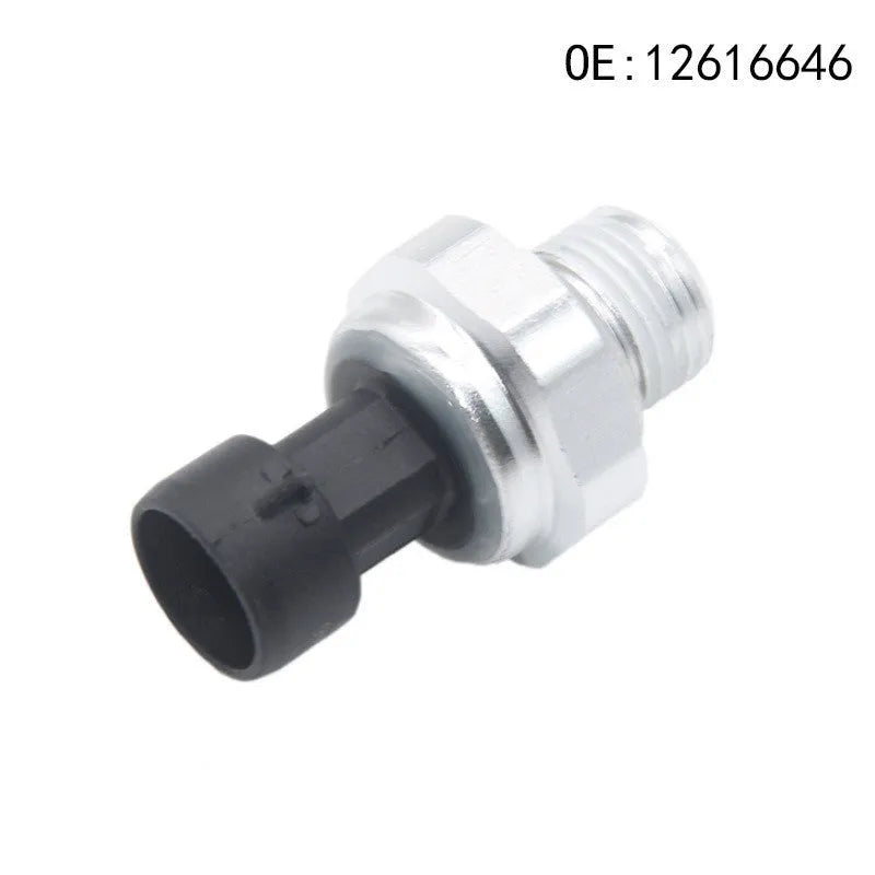 Silver metal automotive fuel pressure sensor for part numbers 12616646 12677836 D1846A