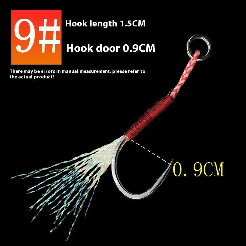 Bright wire iron plate single fishing hook on a white background, showing the sharp point and bend.