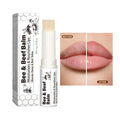 Organic beef fat lip balm stick measuring 83mm long with 5g content