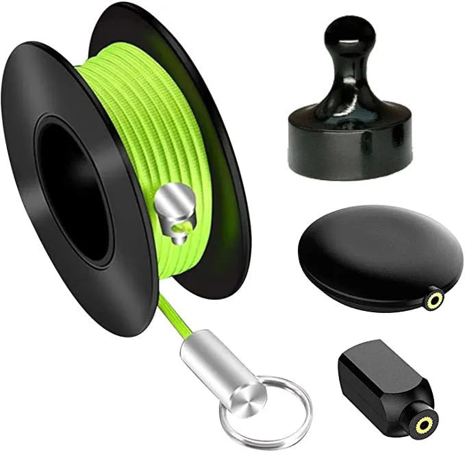 Magnetic nylon cable threader 10x5cm upgraded for wire pulling in concealed pipes