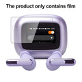 Transparent LCD screen protector film for smart Bluetooth headset, 6cm x 4cm x 2cm packaging