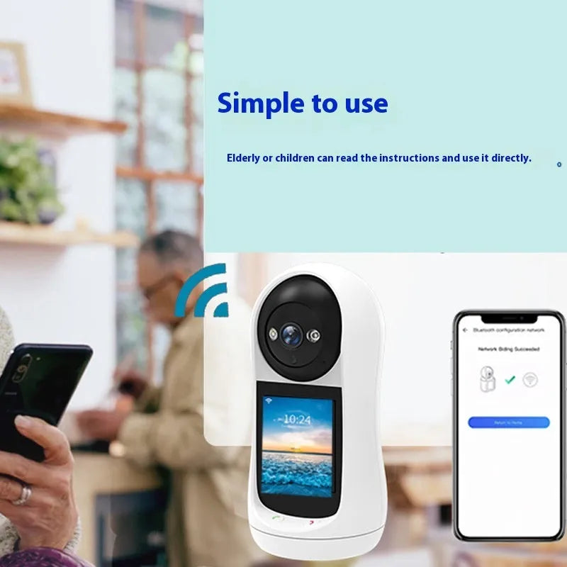 Bidirectional video call camera 1-inch ball 2MP indoor home use