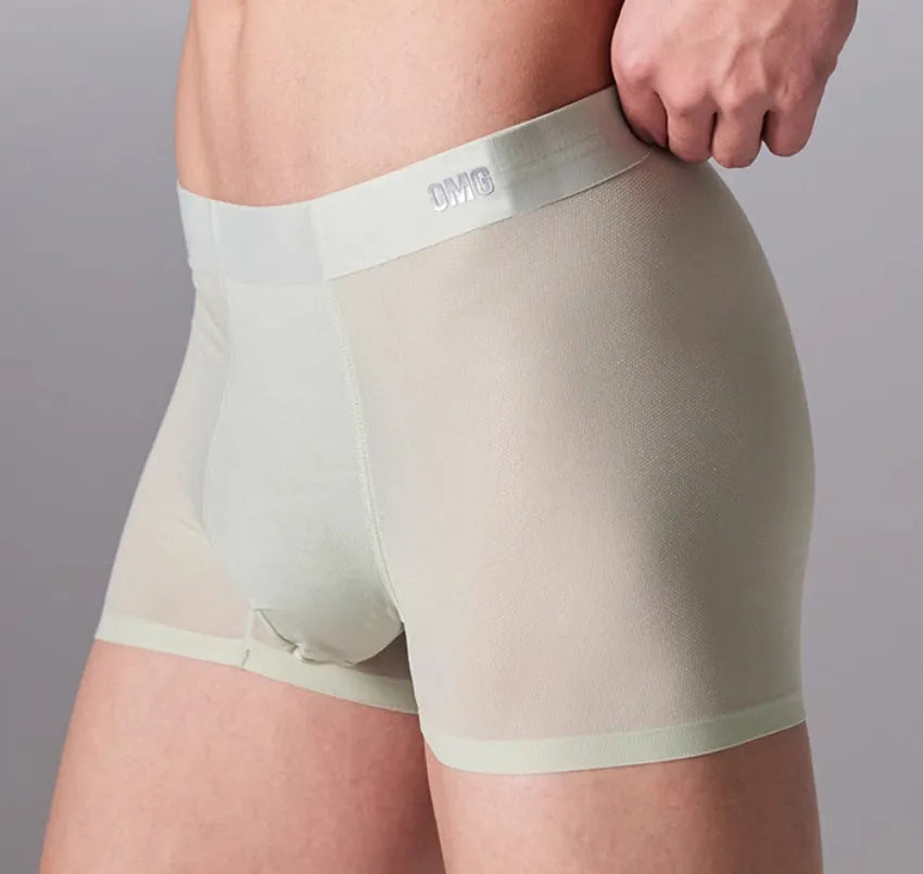 Seamless antibacterial fitness underwear in four colour options with size range from L to 3XL