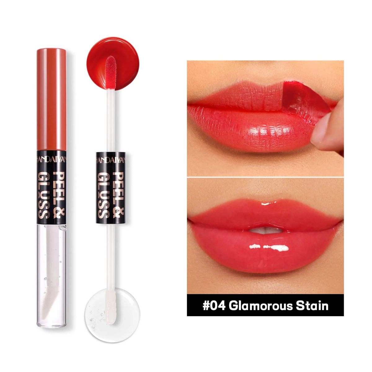 Matte waterproof moisturizing lip gloss in 8 shades with 3.8ml or 4ml tube size
