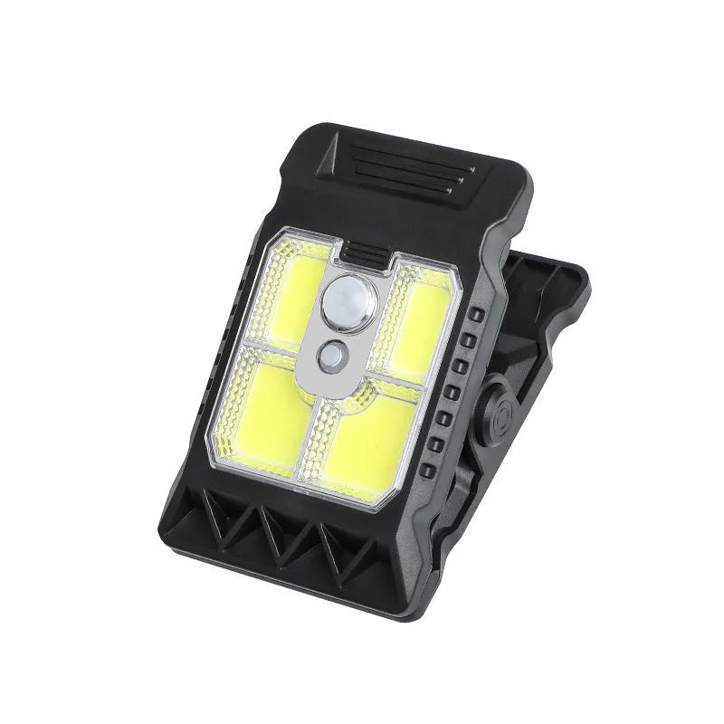 Solar clip lamp outdoor intelligent induction, compact 7.6 x 11.2cm, models YD-21A YD-21B YD-21C