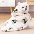 Cat cloak robe in cappuccino bear colour, blanket material, cape style, sizes S M L