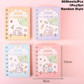 Flip Student Coil Book pocket notebook showing cloth cover and screw binding with 80 pages