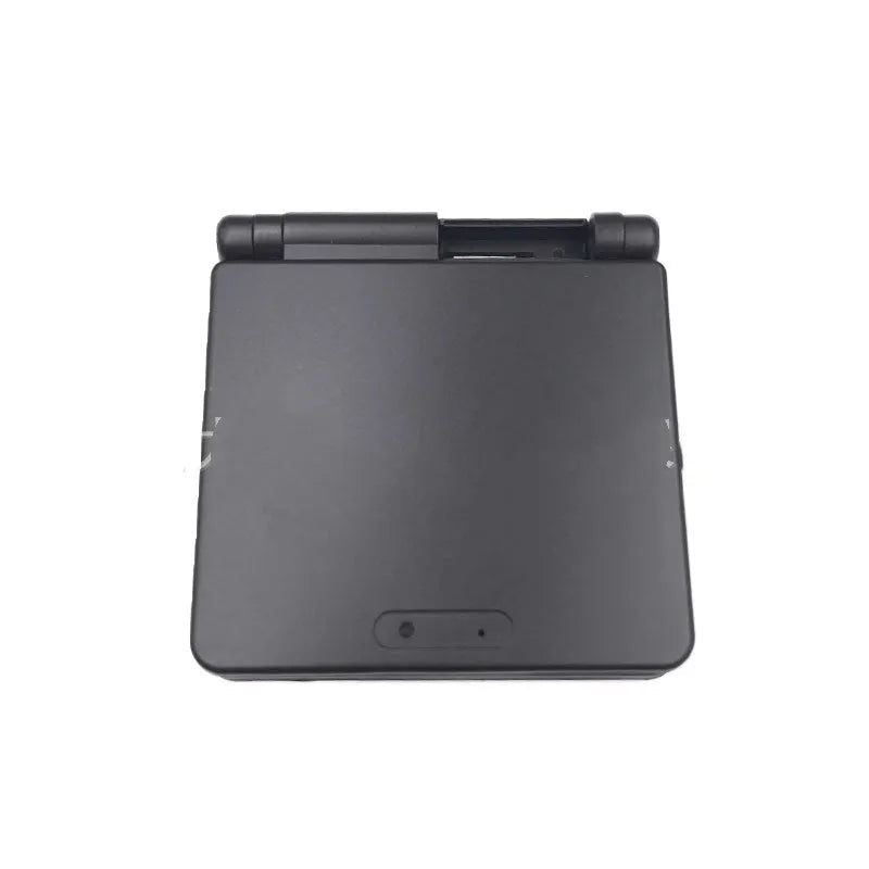 Gameboy Advance SP replacement shell set with buttons, screws, and stickers in multiple colour options