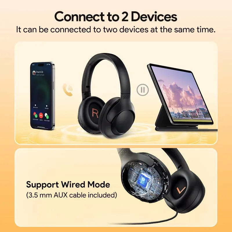 H3 Bluetooth headset in sports style with active noise reduction and voice control