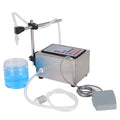 CNC automatic quantitative liquid filling machine with digital display and control panel