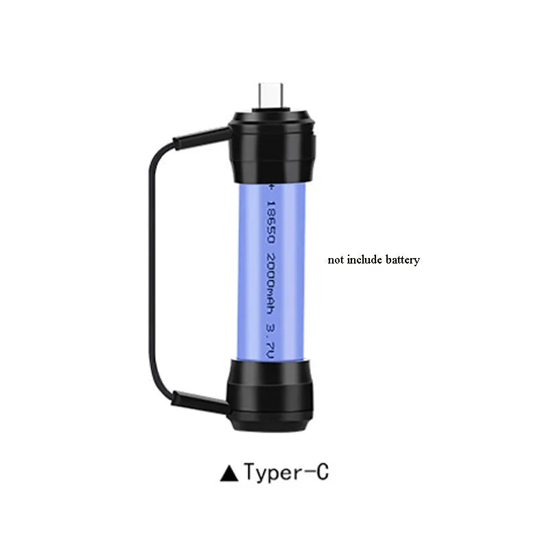 Mini portable keychain charger for mobile phones with lithium battery emergency power