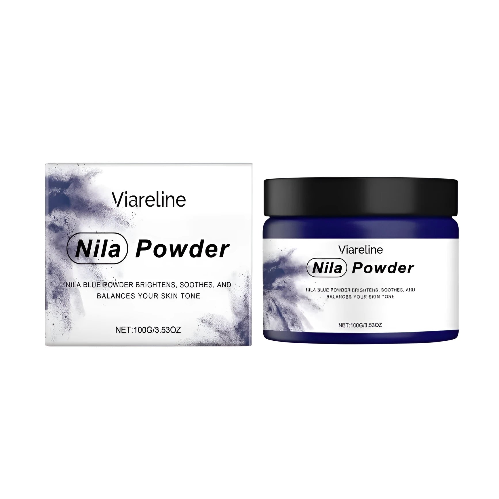 100g jar of brightening and firming facial mask powder with powder formula