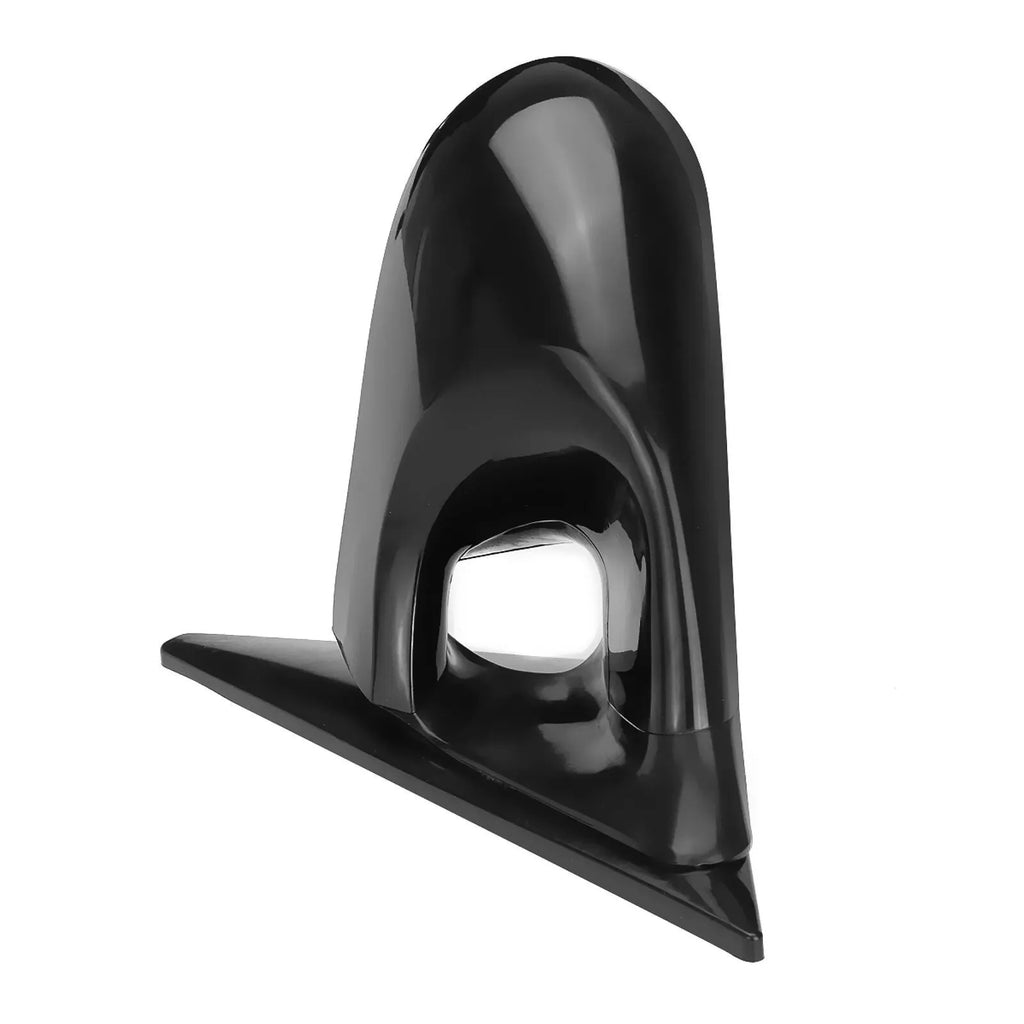 Pair of car modification rearview mirrors for 1992-1996 Civic 4-door in bright black finish