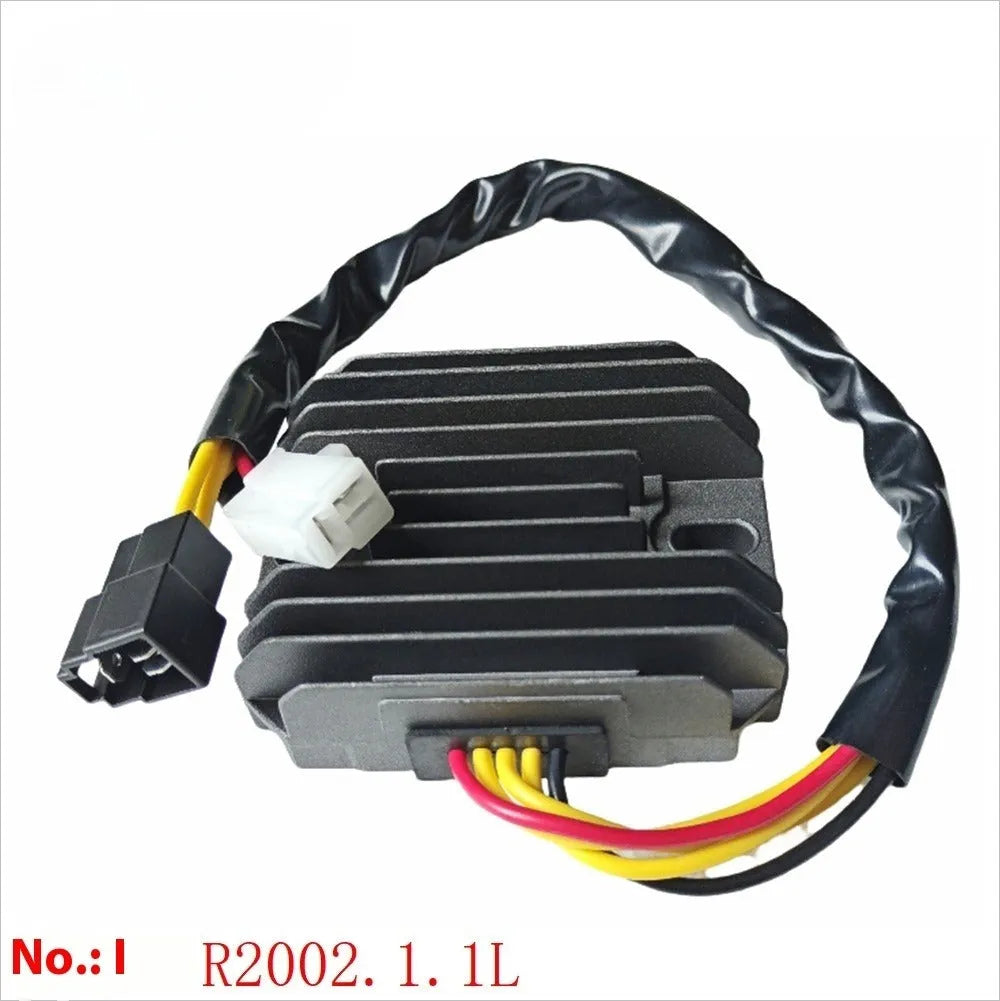 Black three-phase full-wave rectifier model YHC-055 for vehicle electrical systems