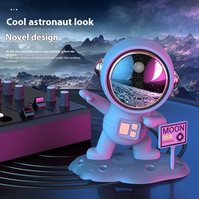 Bluetooth Spaceman stereo speaker creative ornament with rechargeable lithium battery, Standard Edition color