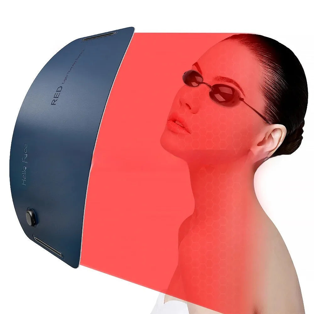 Red light home heating waist supporter with leather and Ice Silk material in gray, including remote control