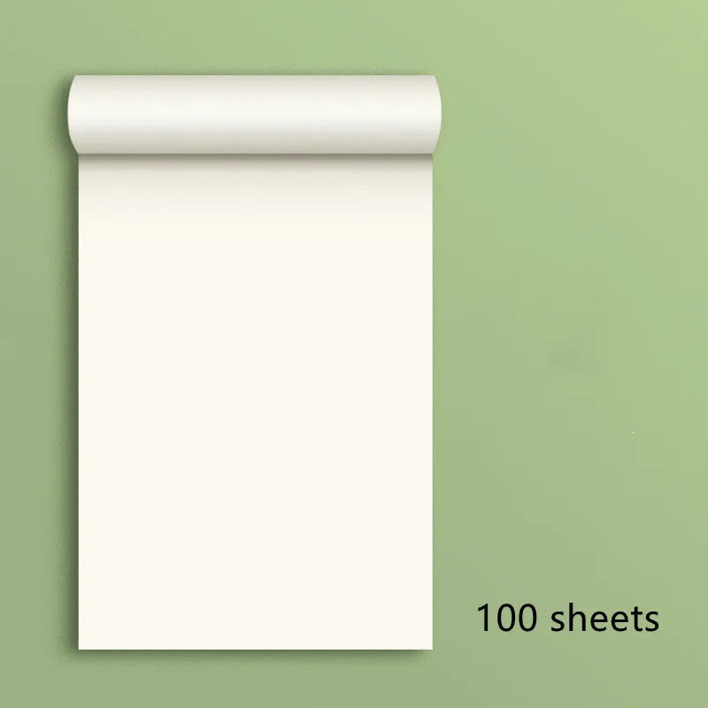 Blank draft book with eye protection paper for calculus and mathematics notes