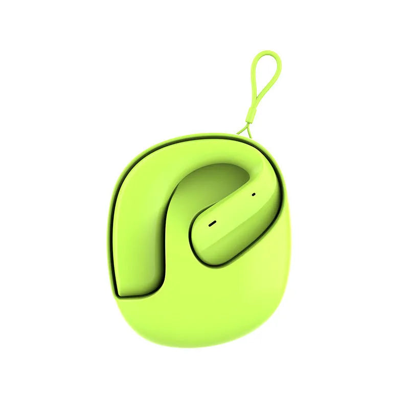 Bluetooth headset wireless ear hook non in-ear OWS binaural design plastic construction available in multiple colours