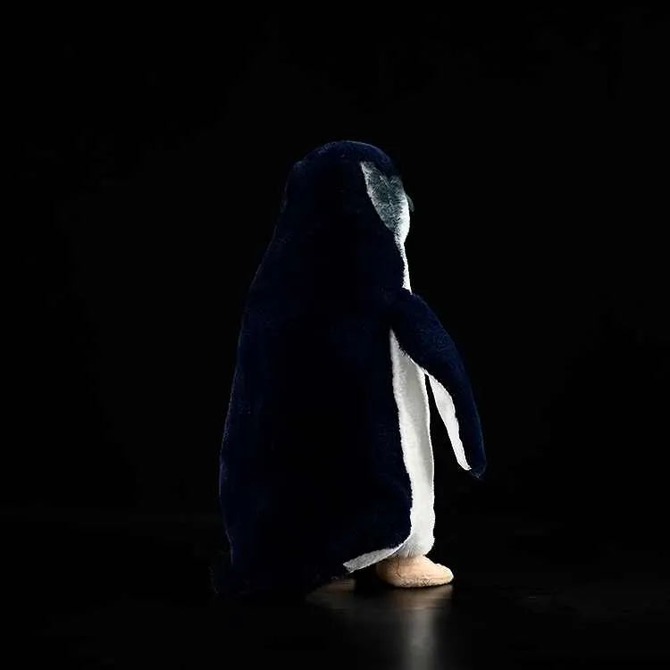 Little Blue Penguin stuffed animal toy doll, 27cm head to foot, chemical fibre plush with colloidal particle filling