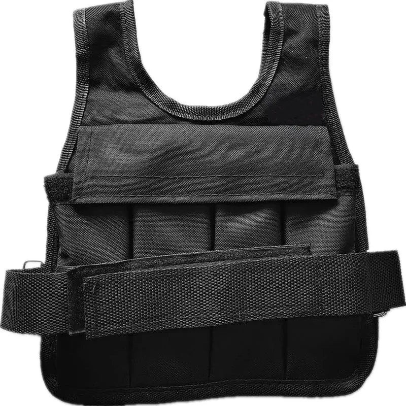 Children's adjustable sand vest with removable weight bags for home fitness training