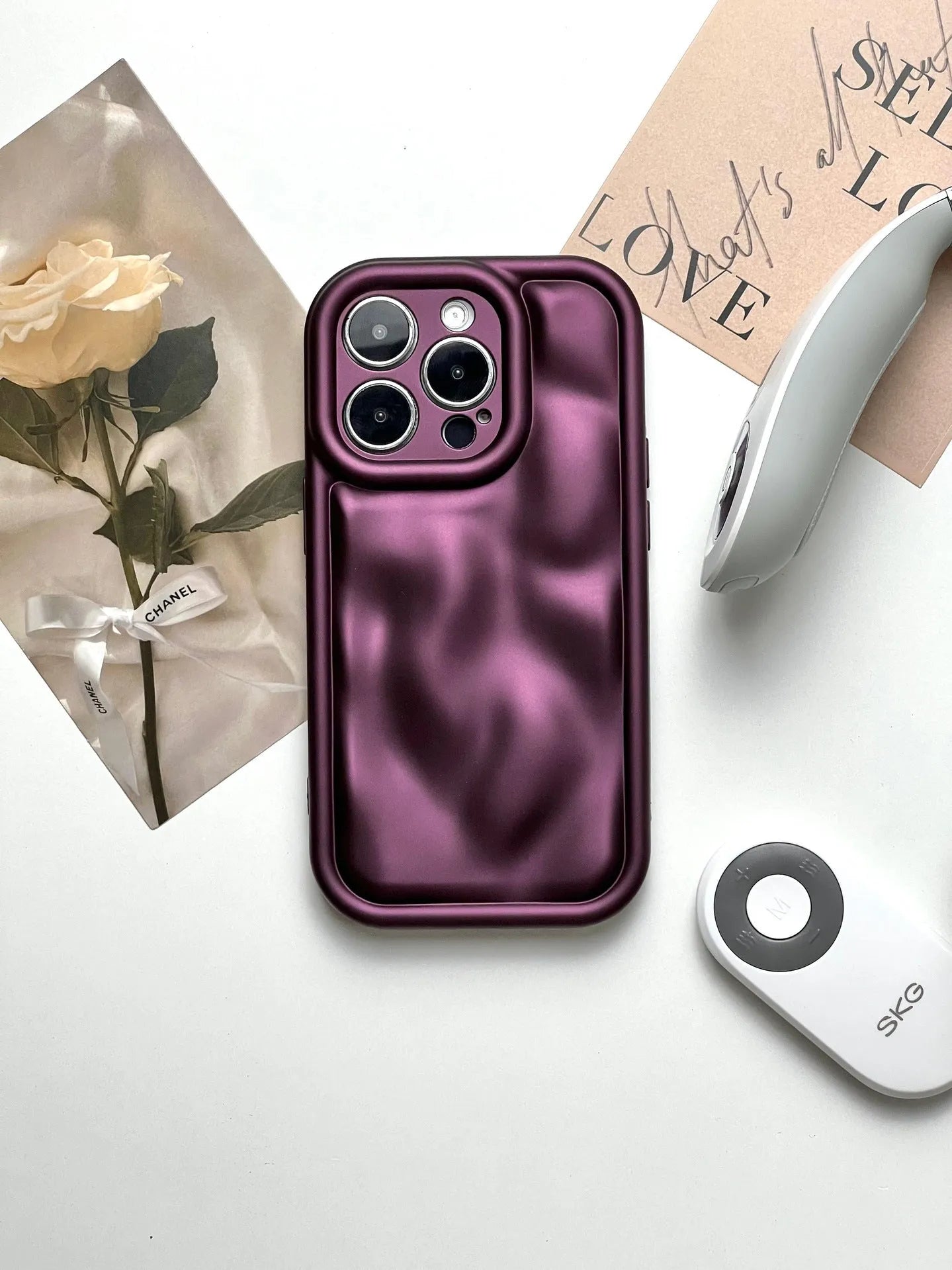 Solid colour meteorite pattern TPU silicone phone case for Apple iPhone 11-15 series, anti-fingerprint drop-resistant protective cover