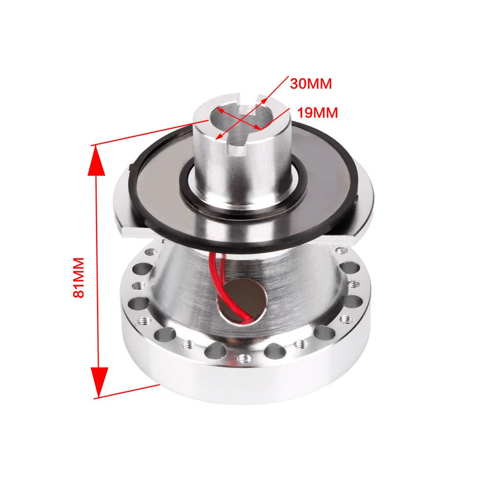 Aluminium alloy steering wheel base connector for Honda Civic EK EG, EG specification car modification part
