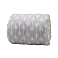 Adjustable cotton nursing arm pillow for breastfeeding support in blue triangle colour, 25x23cm, machine washable