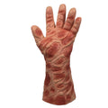 Skin-coloured latex Freddie grimace mask and gloves set for Halloween party performance props