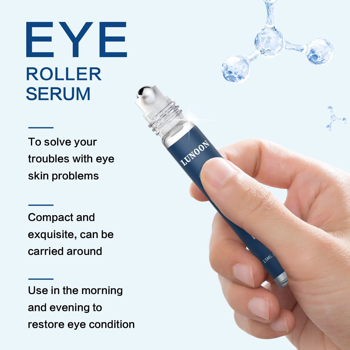 15ml eye cream for moisturising lifting and firming around the eyes, universal skin type