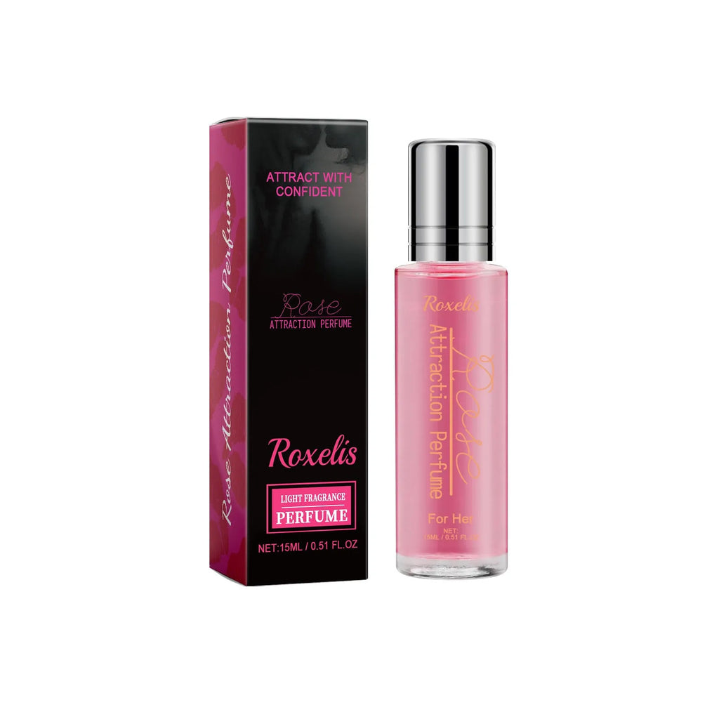 Rose light perfume in 15ml portable bottle for body care