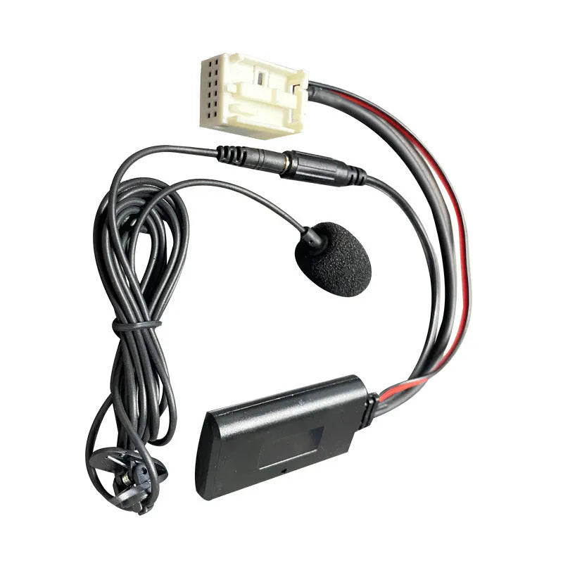 Car Bluetooth AUX cable and microphone kit for Citroen and Peugeot RD4 stereo upgrade