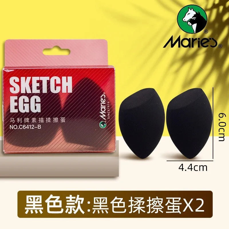 Plastic fluorescent pen eraser smear tip R20212 for precise sketching and pencil mark removal