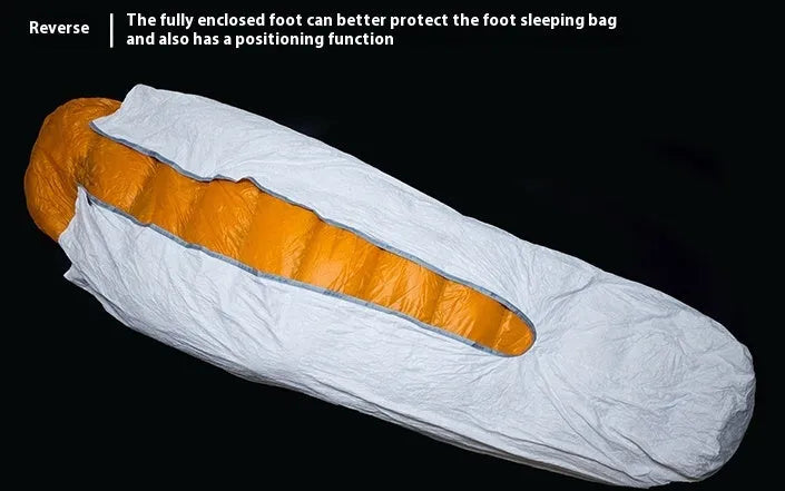 Mummy-style sleeping bag cover for adult outdoor climbing and travel with dirt-proof protection