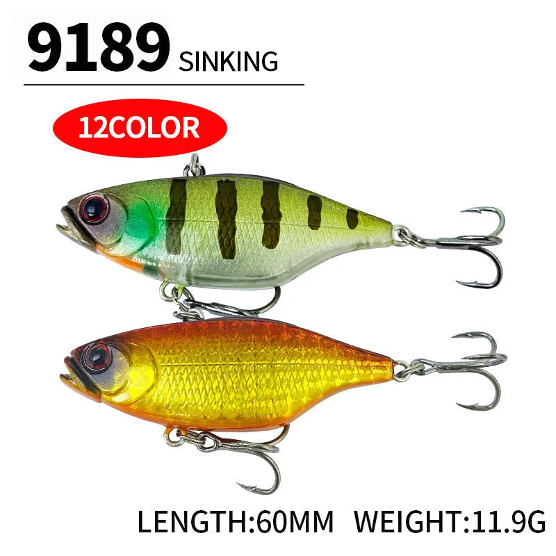 60mm 11.9g long-range submerged biomimetic fishing bait in colour A