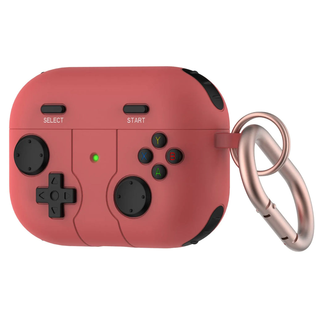 Soft silicone protective case for AirPods Pro2, Gen 3, Gen 1/2 in grey, watermelon red, white