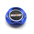 Aluminium alloy oil filter cap for Mitsubishi cars in a selection of six colours