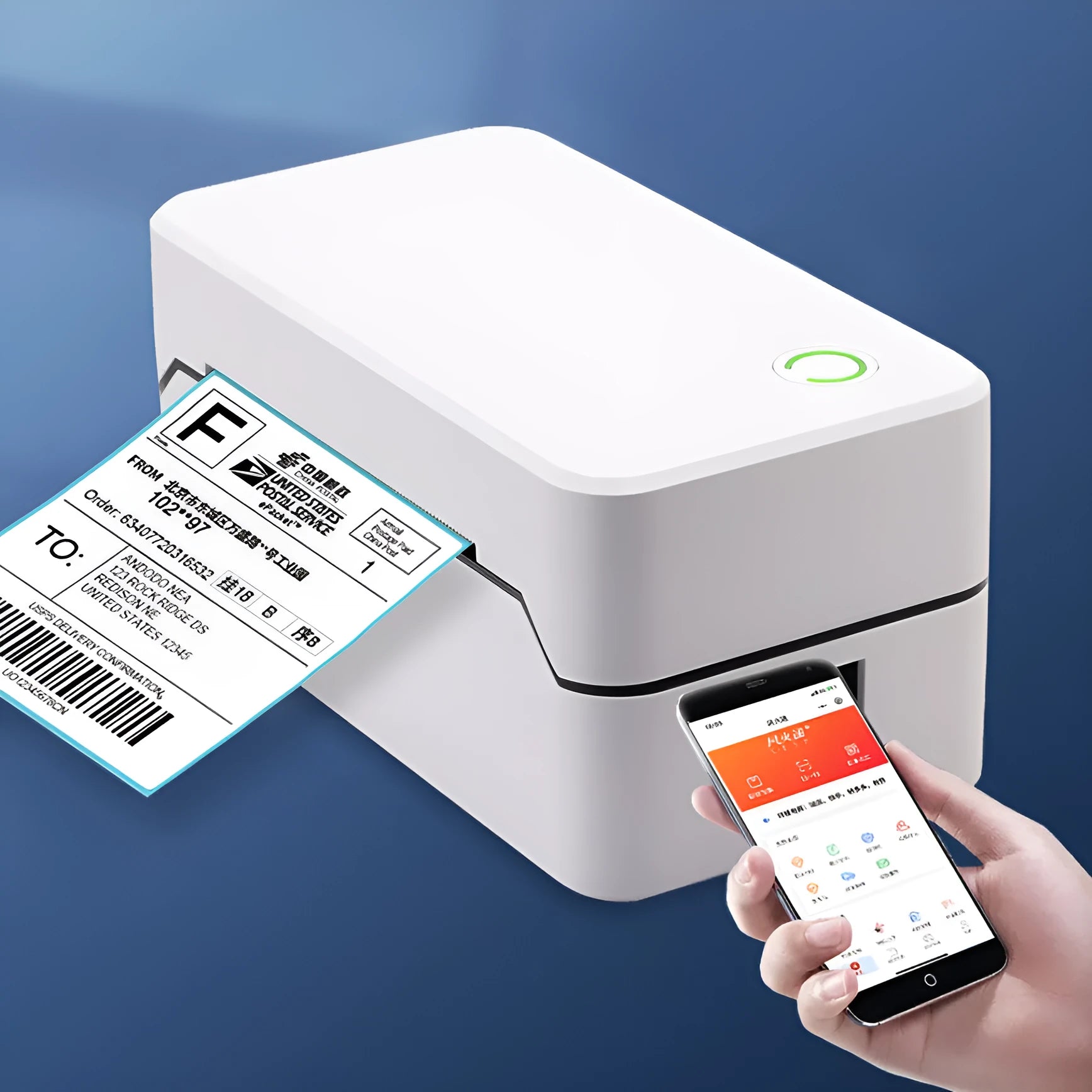 Thermal Express Single Electronic Surface Printer with Bluetooth connectivity for wireless order printing