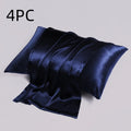 Zipper silk pillowcase in mulberry silk, double-sided, sizes 51x66cm 51x76cm 51x91cm, eight colours