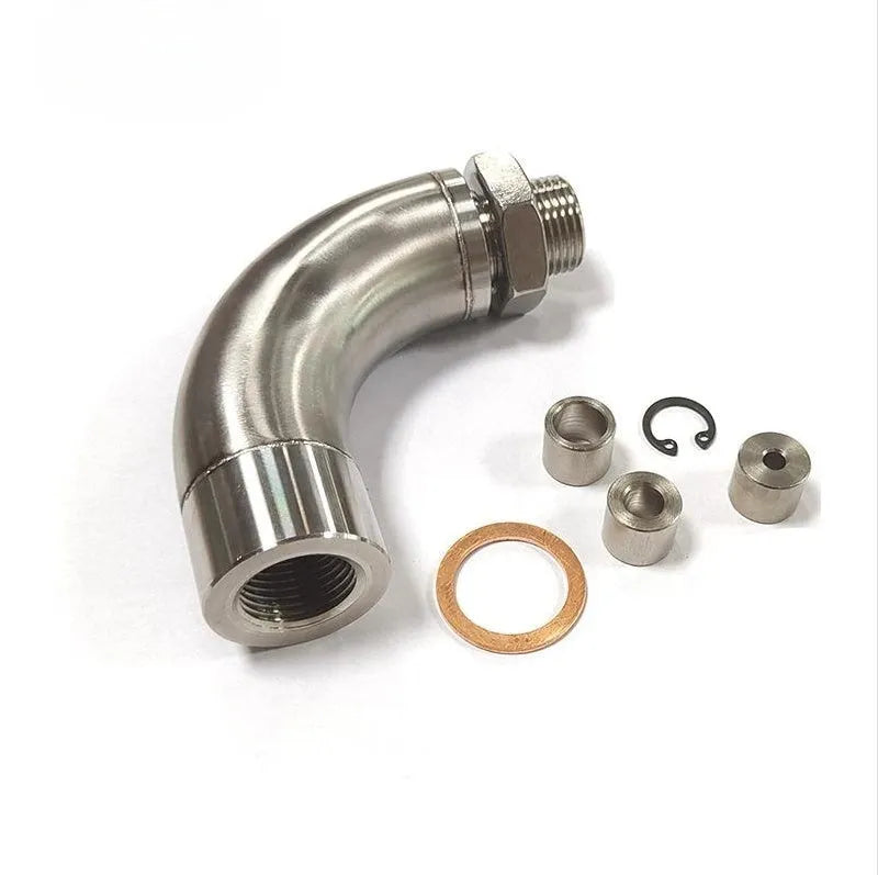 M18 x 1.5 automotive temperature sensor adapter with JXSS028 model marking