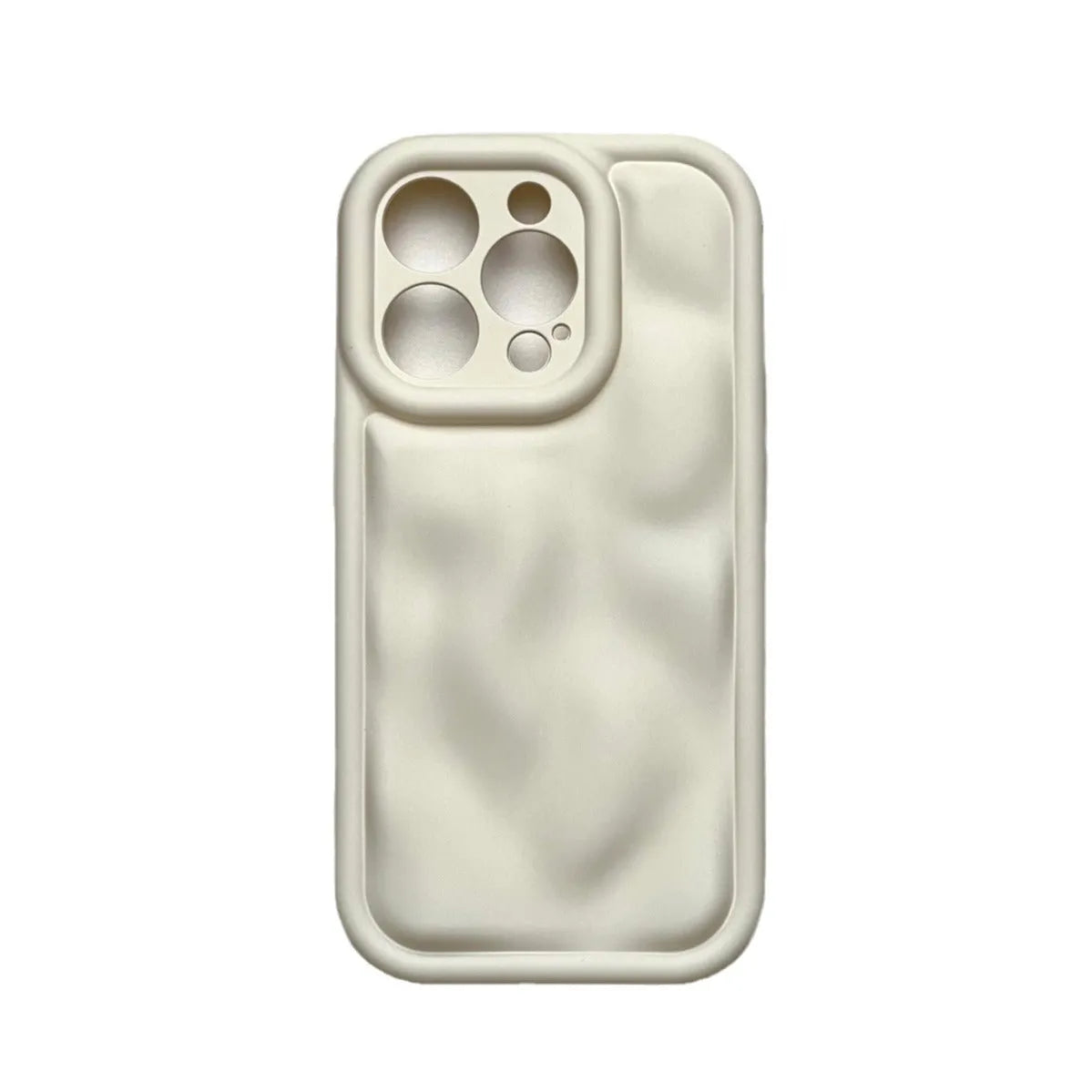 Solid colour meteorite pattern TPU silicone phone case for Apple iPhone 11-15 series, anti-fingerprint drop-resistant protective cover